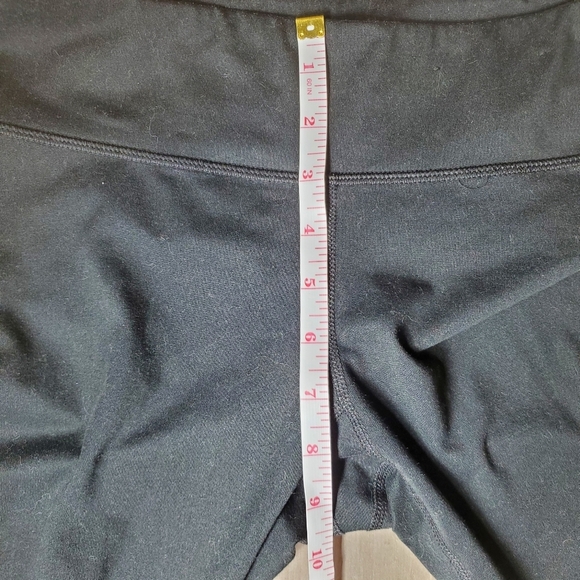 C9 by Champion Black DuoDry Criss-Cross Cutout Women's Size Medium Leggings EUC - Picture 7 of 11